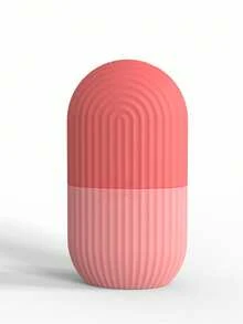 1个硅胶冰格，适用于美容护肤，硅胶冰滚轮，面部及眼部冰滚轮，硅胶美容冰滚轮护肤工具，面部按摩冰格，可重复使用，返校季必备 - 彩色 - 查看 15