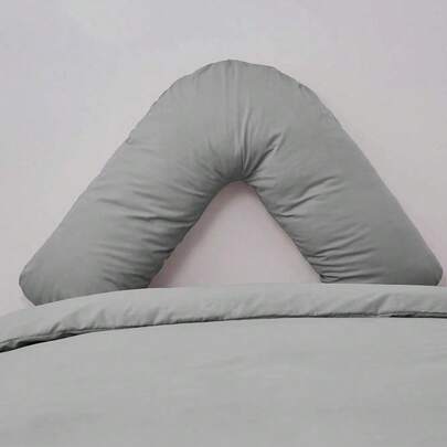 V‑Shaped Pillow With Removable Cover – 11 Colour Options, Orthopedic Support Pillow For Neck & Back
