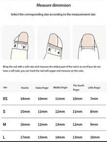 10pcs Pure Handmade Press On Nails Long Nails Almond Nails Pink Nails Gentle And High-End Style Brown-Pink Gradient Smudge Hand-Painted Line Glitter Embellished Minimalist Elegant Press-On Nails For Women And Girl,Spring Summer Fall Winter Festivals Party And Dailys Life Use - Multicolor - View 5