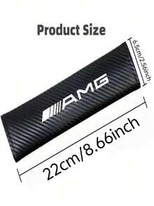 Car Seat Belts Covers Padding Carbon Fiber Belt Shoulder For Mercedes Benz AMG GLC GLB GLE CLA W206 W204 W205 W212 W213 W169 - AMG - View 2