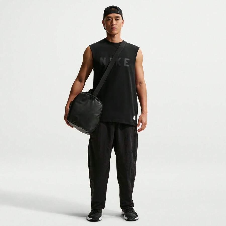 Nike Men's AS M NK DF NAC WOVEN PANT - Black - View 1