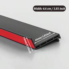 1.1m TPE Window Sealing Strip, Balcony Waterproof Anti-Rain Water Diversion Board, Household Window Sealing Strip