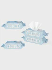 Household Unisex Cleaning & Care Wet Wipes, Small Pack Portable Butt Wipes Flushable Toilet Paper - Multicolor - View 13