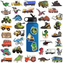 50 Pcs Cute Dog Puppy Waterproof Vinyl Stickers For Kids Water Bottles Laptop Stickers Pack - 100 Truck and Dinosaur Style - View 14
