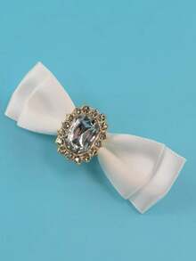 5pcs Assorted Color Large Size Pet Flower Headband, Pet Rhinestone Bow Tie Headpiece, Princess Style For Teddy, Valentine's Day - Multicolor - View 5