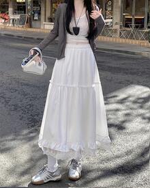 Women Skirts - White - View 8