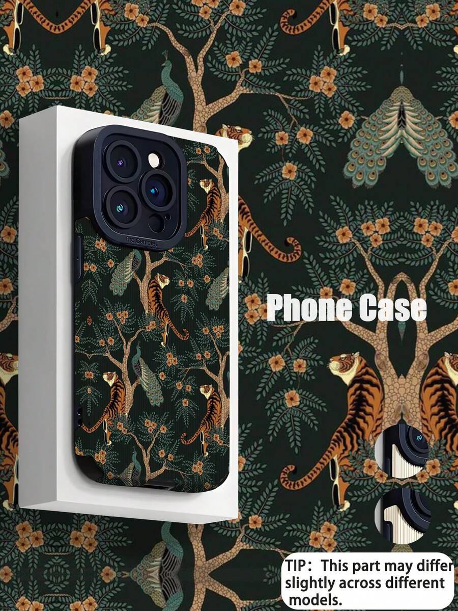 1 chiếc ốp lưng điện thoại bằng da mềm chống rơi, họa tiết da báo hồng cổ điển, thích hợp sử dụng hàng ngày/lễ hội/mùa xuân/hè/thu/đông, thời trang cho giới trẻ/phụ nữ/nhân viên văn phòng/thanh thiếu niên, tương thích với iPhone 11/12/13/14/15/16/16 Plus/16 Pro/16 Pro Max/17/17 Air/17 Pro/17 Pro Max - Nhiều màu - Xem 1