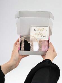 5pcs Muslim Women's Rhinestone Undercap Hijab Headscarf, Skin-Friendly Soft, Long-Wearing Non-Stuffy, Sparkling Rhinestone, Versatile Daily Wear, Exquisite Gift Box, Suitable For All Seasons - Solid Color - View 3