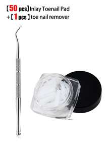 1 Set Ingrown Toenail File Stainless Steel Ingrown Toenail Removal Kit Nail Cleaner Portable Pedicure Tools,Travel And All Seasons - Multicolor - View 9