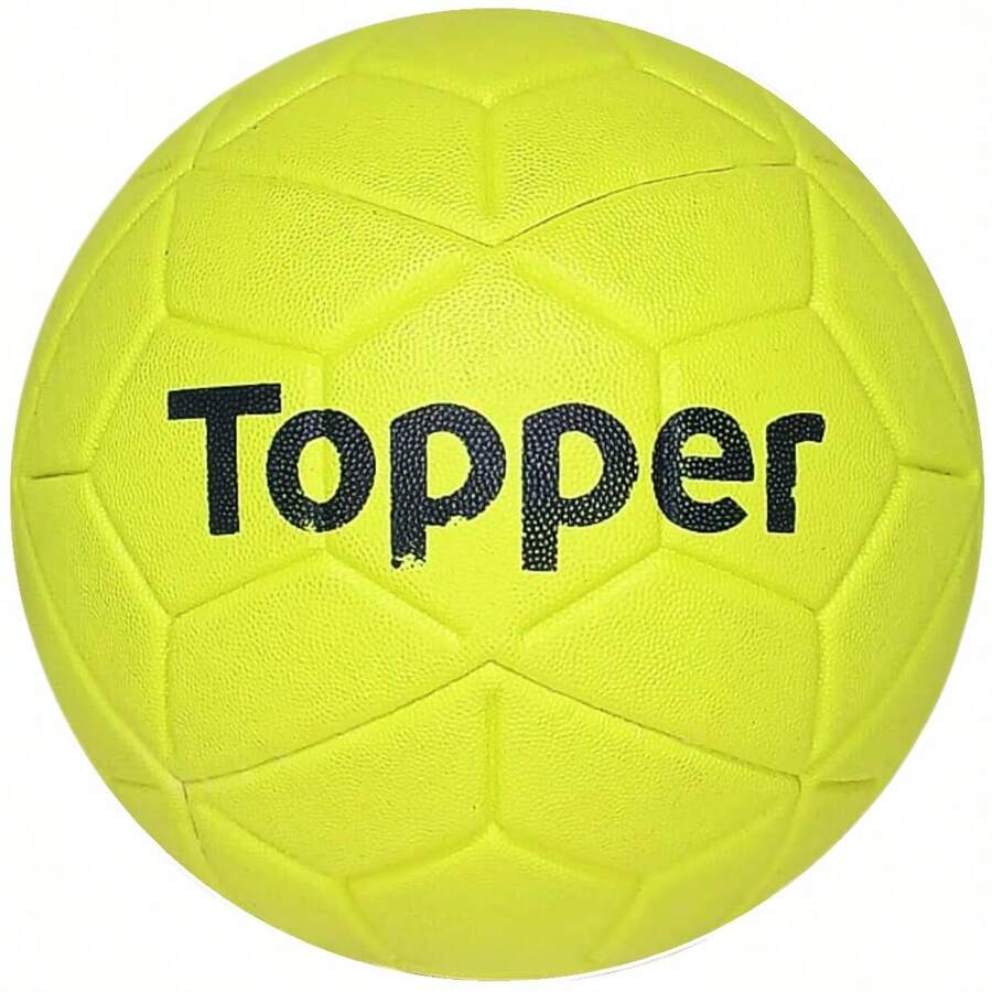 BOLA TOPPER HANDEBOL T3 PROFISSIONAL - Amarelo - Visão 1