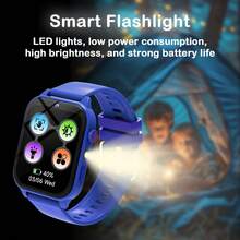 300mAh 2025 New Kids Smart Watch, 18 Fun Games, 1.83" Touch Screen, Ultra-Low Power Chip, Pedometer, Camera, Flashlight, Alarm, Calendar, Countdown, Calculator, Stopwatch - Multicolor - View 7
