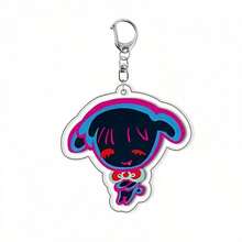 2D Acrylic Rabbit Stage Series Keychain, Cute Personalized Pendant For Backpack, Holiday Gift - Style 1 - View 13