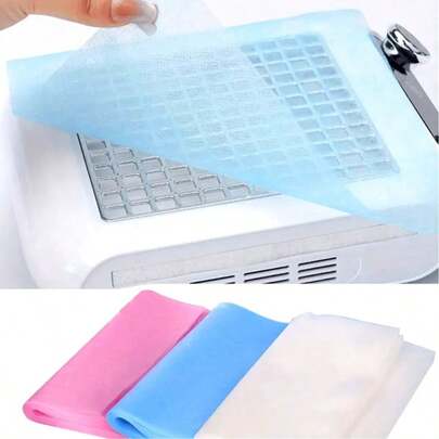 500/300/200/100PCS Nail Dust Collector Filter Paper, Disposable Nail Vacuum Cleaner Filter Paper For Nail Dust Collector Machine, Portable Non Woven Nail Paper, Suitable For Professional Nail Salon