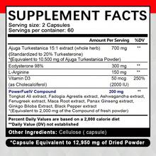 Daitea Men's Daily Dietary Supplement Containing L-Arginine And Vitamin D3 - 120 Capsules - 1 Bottle - 查看 2