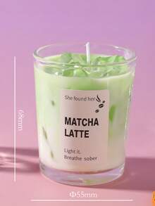1支抹茶咖啡杯造型蜡烛，高档果冻蜡香薰蜡烛，手工蜡烛，散发温暖浪漫气息，精美礼品之选，罐装蜡烛，适合生日、母亲节、父亲节、周年纪念日、情人节等场合，也是送给女性的绝佳礼物。 - 彩色 - 查看 14