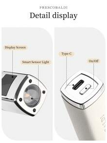 1个可充电迷你UV LED美甲灯，适用于凝胶美甲，快速干燥美甲固化灯，UV LED凝胶指甲油烘干机，美甲工具，可充电沙龙设备 - 白色 - 查看 11