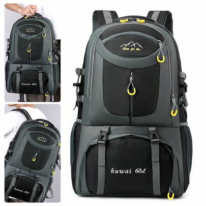 60L Sports Backpack Outdoor Backpack Waterproof Bags Camping Hiking Travel
