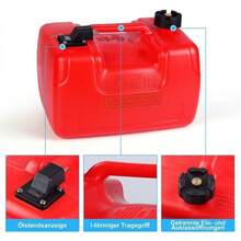 Marine Shower Pump And Oil Tank - Red - View 6