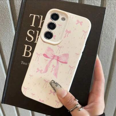 1 pieza Funda de teléfono suave y protectora de material TPU con diseño de lazo y estrella en estilo bohemio, compatible con Samsung A05s, A12, A13, A14, A14 4G, A15, A21s, A23, A25, A32, A32 5G, A34, A35, A50s, A51, A52, A53, A54, A55, A71, A72, A73, S10, S20 FE, S20 Ultra, S21 Ultra, S22, S22 Plus, S23, S24, Redmi 10C, 12C, Note 10, 11, 12, 13, Pro Plus, Note 8, 9 Pro