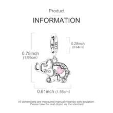 925纯银“爱妈妈”吊坠珠，适合手工制作手链和项链，女儿送给母亲的专属DIY珠宝礼物 - KSC501 - 查看 6
