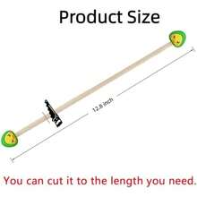 2 Set Yarn Spinner For Bogg-Bags, Wooden Rotating Yarn Holder With Silicone Cap,Portable Knitting Accessories For Beach Tote Bag - / - 查看 6