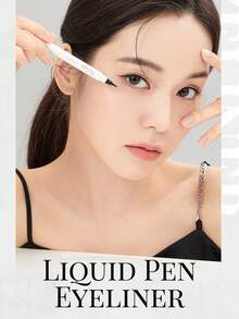 Dasique防水眼线笔，持久哑光，防汗防晕染，专业眼妆，毕业、生日、节日、时尚女性的理想之选，品牌化妆品，圣诞礼物，返校季必备 - 01 Black - 查看 6