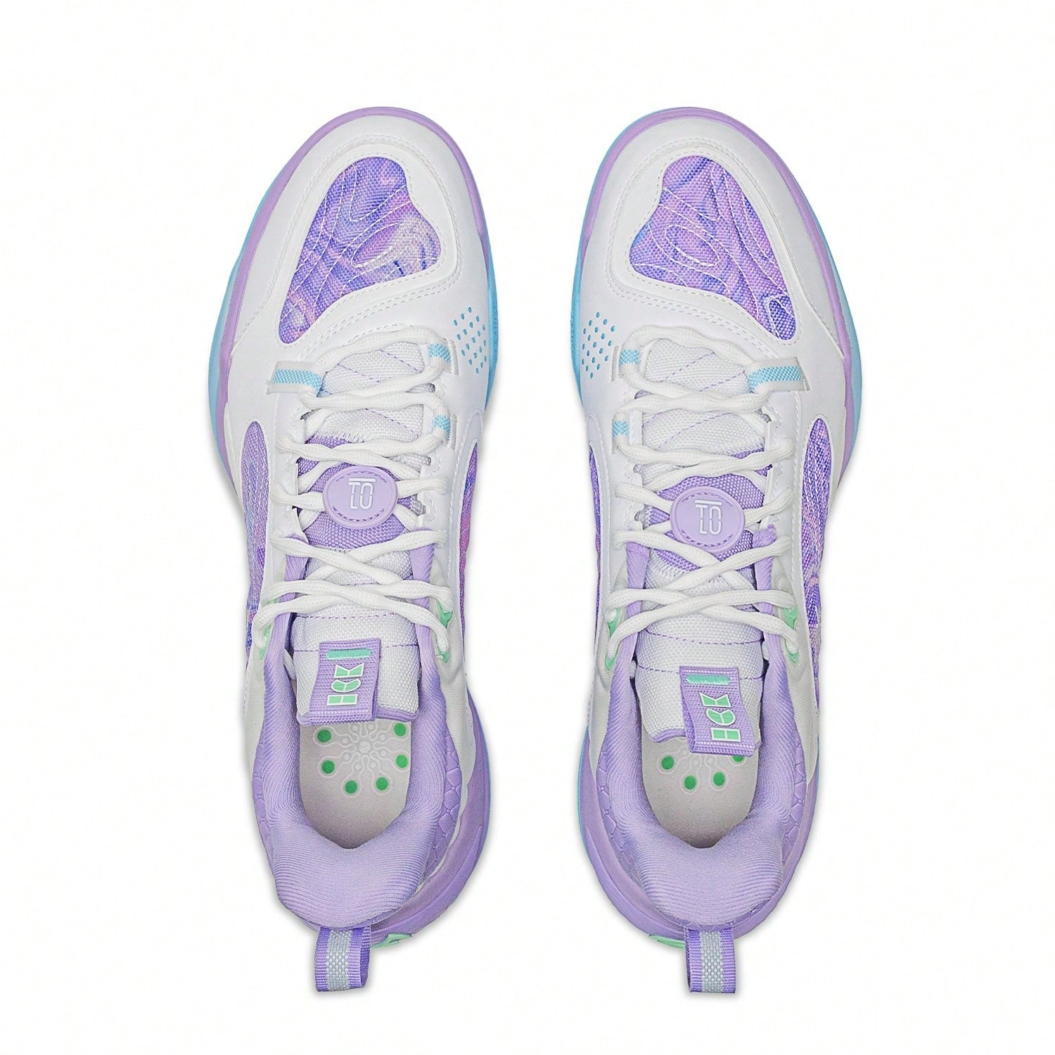 Blanco estándar/púrpura brisa