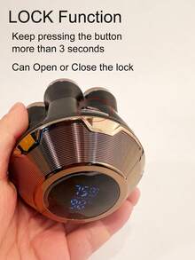 Kemei New Style 7D Floating Shaver For Men, Strong Power Shaving Machine, Type-C Razor, High Quality, Professional Bald Heading Shaving Machine, More Clean Hair Remover For Beard & Bald Head, Soft Skin Beard Shaver KM-T415, New Year Gift For Men, Birthday Gift - Black - View 6