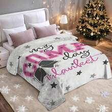 My Comp Day Blanket Cartoon Soft Cozy Multipurpose Throw Warm Plush Fleece Lightweight Sofa Bed Blanket Gift For Home Office Travel - 彩色 - 查看 3
