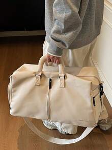 大容量运动健身包，防水分隔设计，男士旅行包，适合游泳、短途旅行和旅游 - 彩色 - 查看 3