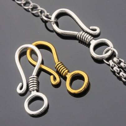 Bộ 50 hạt đệm hình học rỗng, đường kính 23mm, hạt nối dạng lưới sáng bóng, hạt lỗ thẳng dùng để làm trang sức DIY vòng tay, dây chuyền, phụ kiện quần áo, đồ thủ công.