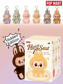 Pop Mart 100% Authentic THEMONSTERS Sitting Party Plush Blind Box - Sealed Mystery Box - Random Sealed Collectibles (One Box Only)