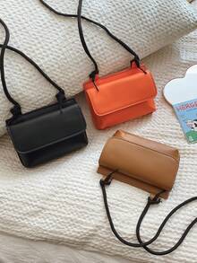 1pc Kids Coin Purse, Mini Card Holder, Retro Design, Can Also Be Worn As A Crossbody Mini Bag, Children Handbag - Mini Card Pack - View 3