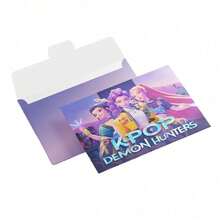 KpopDemonHuntesMattel KPOP 女巫狩猎收藏照片卡、信封、贺卡、创意随机 LOMO 卡片 - 彩色 - 查看 5
