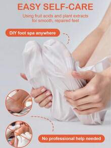 1片保湿滋养足膜，烟酰胺美白亮肤足膜，柔滑足膜，去角质足膜，含积雪草保湿去角质足膜 - 彩色 - 查看 10