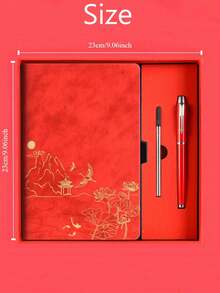 Bộ quà tặng sổ tay da A5 tùy chỉnh, bao gồm sổ tay, bút, ruột bút và hộp quà, có thể khắc tên theo yêu cầu. Đây là lựa chọn lý tưởng cho mùa tốt nghiệp, khởi nghiệp, quà tặng Ngày Nhà giáo, văn phòng phẩm, đồ dùng du lịch, mùa tựu trường, phong cách cổ điển, khắc chữ, sự độc đáo, quà cưới tùy chỉnh, quà tặng cá nhân hóa cho cả nam và nữ, kỷ niệm, sinh nhật, lễ tốt nghiệp, đám cưới, trường học, doanh nghiệp/công việc/văn phòng, trang trí văn phòng, lịch nghỉ lễ. - Nhiều màu - Xem 9