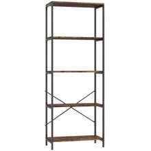 Shelf, Five Tiers, Metal, Melamine Surface