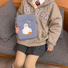 Cute Duck Pattern Laptop Sleeve, Fashionable Lightweight Protective Case For 11/13/14/15.6 Inch, Unisex Design - Multicolor - View 9