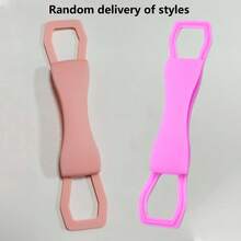 1 pieza Agarre de silicona para tableta, soporte de correa para la mano cómodo para Kindle y tabletas, conveniente para leer en la cama, soporte de agarre ligero y para lectores electrónicos/smartphones de 4.7-8 pulgadas Paperwhite/Kobo/Oasis - Multicolor - Ver 10