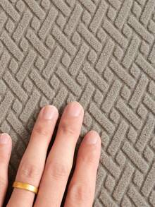 1 Juego de Tapa de Inodoro con Diseño en T de unicolor Jacquard, Cubierta de Asiento de Inodoro Elástica Extraíble a Prueba de Polvo y Suciedad, Juego de Tapa de Inodoro y Tapa del Tanque, Adecuado para la Decoración del Baño, Inodoro no Incluido - Multicolor - Ver 9