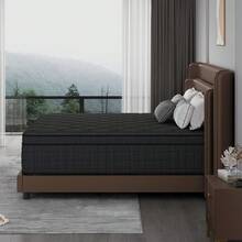 10"12"14" Queen Mattres Twin Full Queen King Size Bed Mattress In A Box, Hybrid Pocket Spring Breathable Cotton Layer Mattress For Motion Isolation & Silent Sleep, Lumbar Support & Pressure Relief, Medium Firm - 黑色 - 查看 10