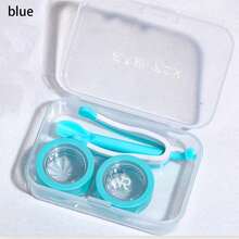 1 Set de Insertador y Removedor Portátil de Lentes de Contacto con Estuche de Almacenamiento, Incluye Pinzas, Varilla de Succión y Cucharilla de Silicona, Sin Batería, Apto para Lentes de Contacto de Color y Regulares, Caja de Almacenamiento de Estilo Coreano Transparente INS para Organización y Viaje de Lentes de Contacto Diarios - Multicolor - Ver 7