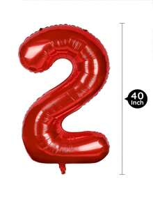 بالونات رقم 40 بوصة من الفويل المنفوخ بالهليوم باللون الأحمر، بالونات بوليستر كبيرة لأجواء حفلات أعياد الميلاد، الاحتفال بالزفاف والذكرى السنوية، بالونات أرقام، ديكورات عيد الميلاد، هليوم، بالونات أرقام، ديكورات عيد الميلاد، ديكورات عيد الميلاد، بالونات أرقام، هليوم، ديكورات عيد الميلاد، بالونات أرقام، بالونات حمراء - الأحمر - مشاهدة 18