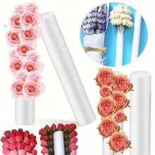 3支/6支装高品质白色花泥棒 - DIY婚礼插花底座，实心圆柱形海绵，聚苯乙烯泡沫花管，适用于花卉装饰，完美适用于婚礼装饰、婚礼拱门装饰、活动派对装饰、家居装饰和罗马装饰 - 泡棉棒 - 查看 2