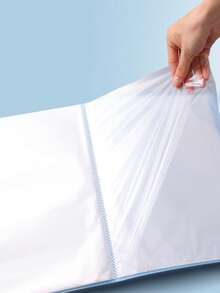 A4透明文件袋，透明文件夹，学生试卷，学习资料整理夹，合同，乐谱夹 - 彩色 - 查看 4