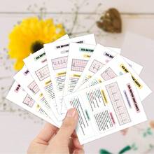 40张心电图节律指南卡，护理参考解读心电图速查表，心电图节律和心律失常卡片，医学学习工具 - 学生和专业人士的理想之选 - 彩色 - 查看 4