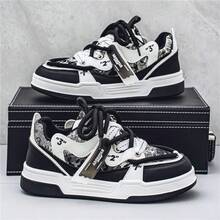 New Soft Sole Comfortable Casual Sports Shoes For Women - Black and White - View 10