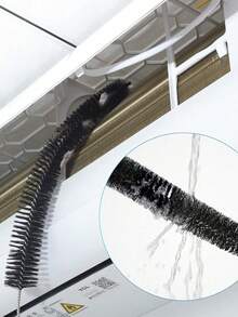 1 Piece Of Washer & Dryer Vent Cleaning Brush With A Long Flexible Rod And Spiral Bristles - Collect Dust, Remove Detergent Residue, Prevent Blockage, Maintain Equipment Efficiency, Washing Machine Cleaning Tool, Tidy Up The Lint Trap, Ergonomic Handle Design, Sturdy Handle Structure - Multicolor - View 3