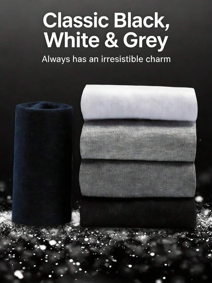 Men's Mid-Calf Socks, Breathable Moisture-Wicking Casual Business Socks For All Seasons - Multicolor - View 1