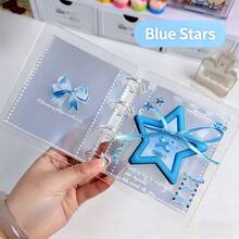 In 2026, A Unique Ballet-Style Hook And Loop Acrylic Card Holder Made Its Debut. Its Elegant Design And Captivating Appearance Quickly Garnered Widespread Attention. This Card Holder Features A Distinctive Mushroom-Style Snap Closure Design That Reliably Protects Your Precious Items. It Can Accommodate 3-Inch Photos And Idol Cards, Making It An Ideal Choice For Fans And Photographers. - Multicolor - View 5